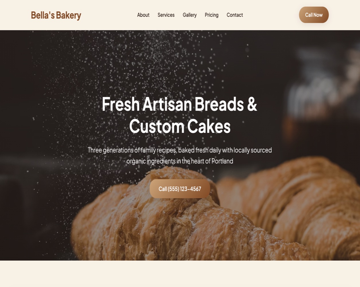 Bella's Bakery — Food & Bakery