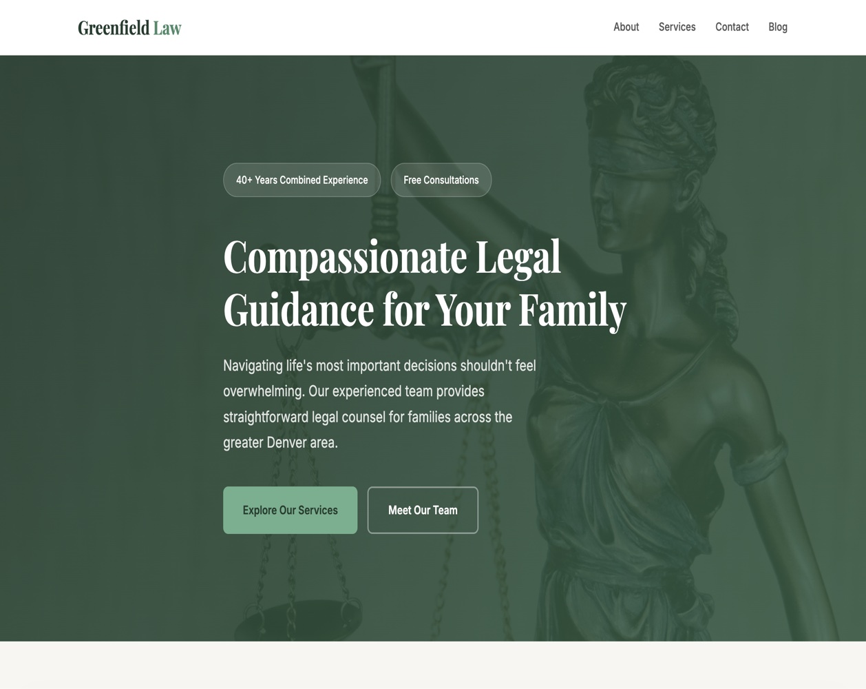Greenfield Law — Legal